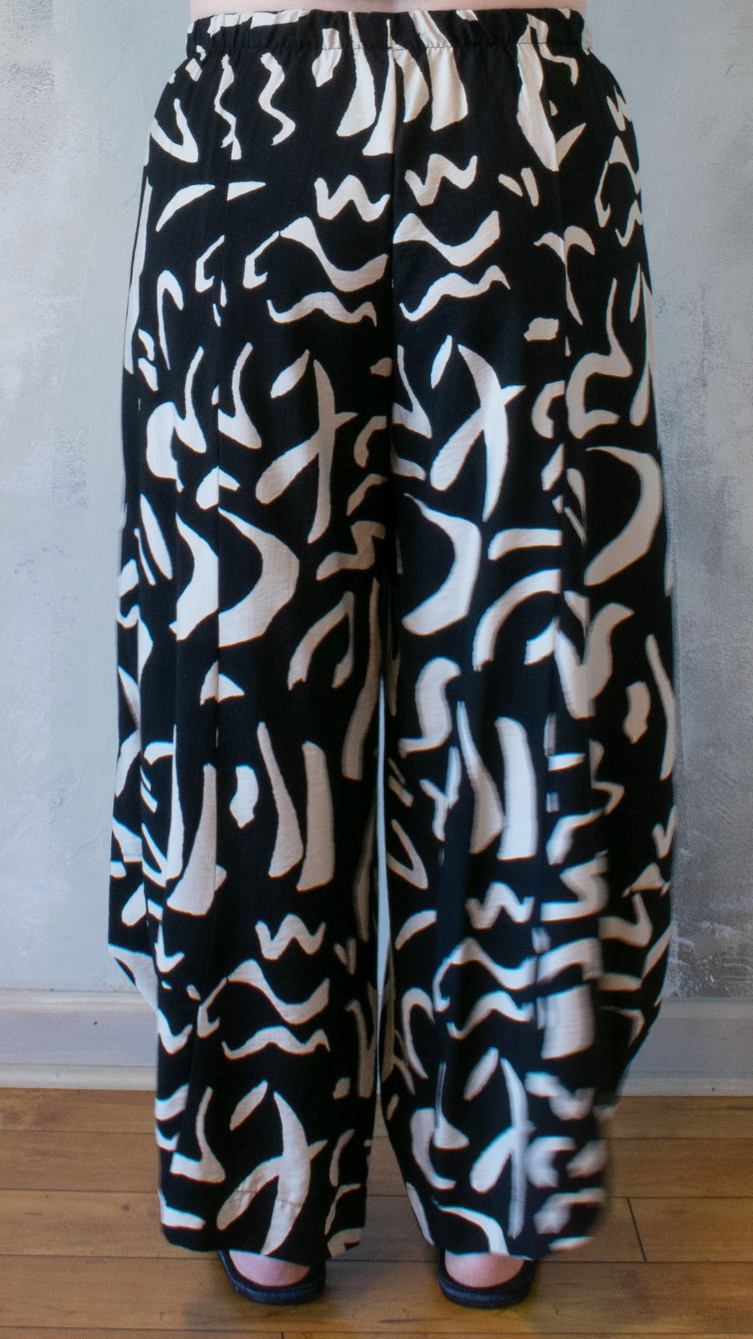 Print Lantern Pant