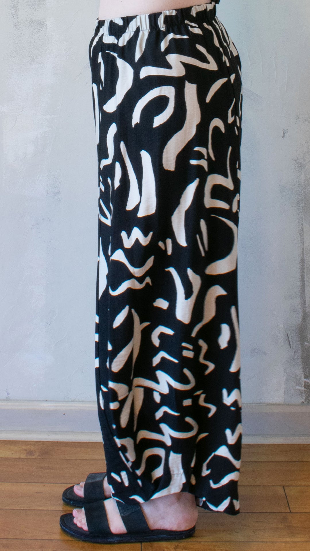 Print Lantern Pant