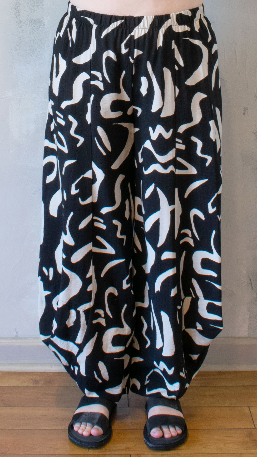 Print Lantern Pant