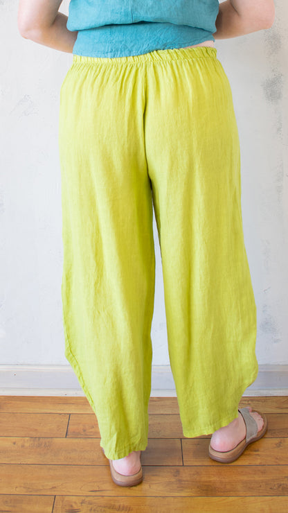 Diagonal Tape Accent Pants (Multiple Colors)