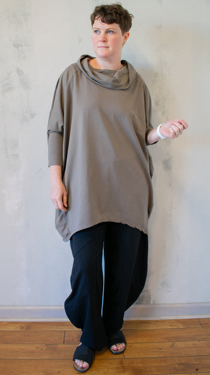 Cowl Neck Big Top (Multiple Colors)