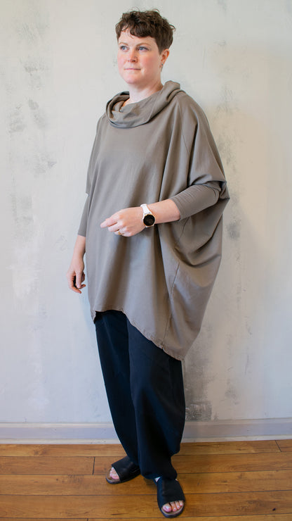 Cowl Neck Big Top (Multiple Colors)