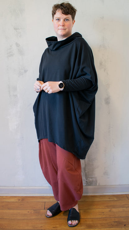 Cowl Neck Big Top (Multiple Colors)