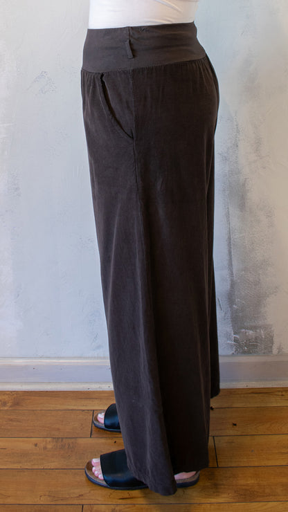 Corduroy Wide Leg Pant (Multiple colors)