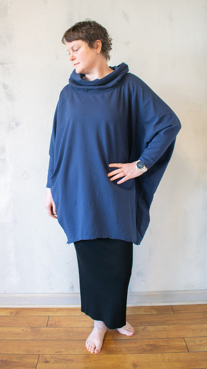 Cowl Neck Big Top (Multiple Colors)