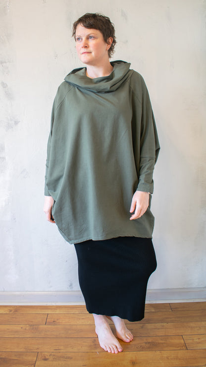 Cowl Neck Big Top (Multiple Colors)