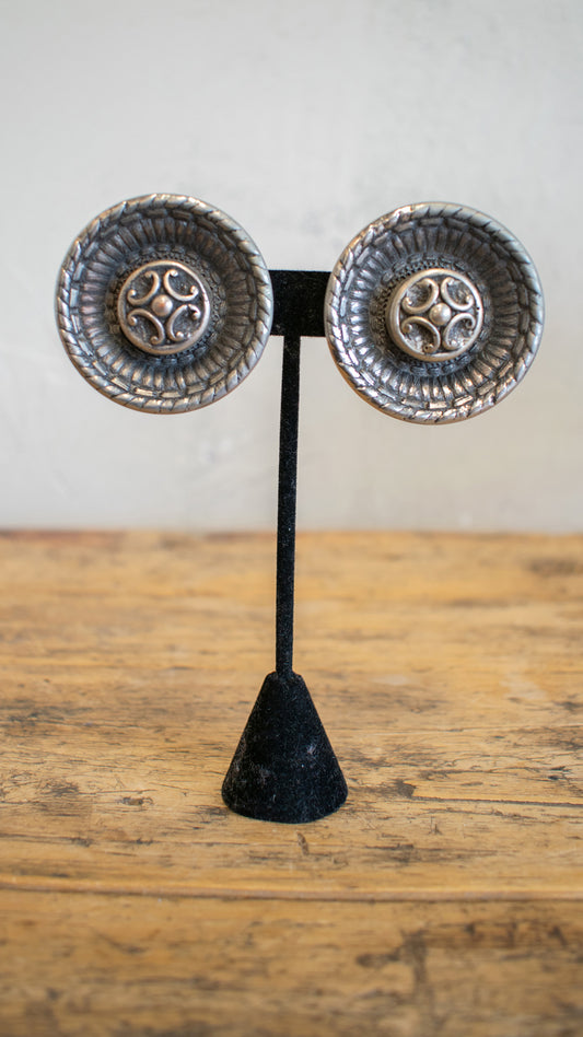 Vintage Pressed Metal Clips