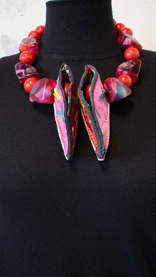 Antique Slippers Necklace