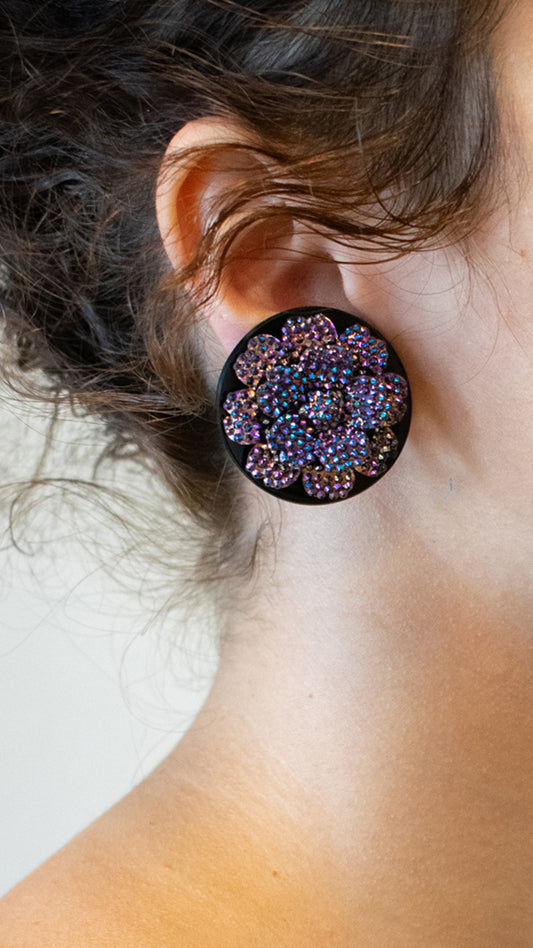 Resin Flower Clip Ons