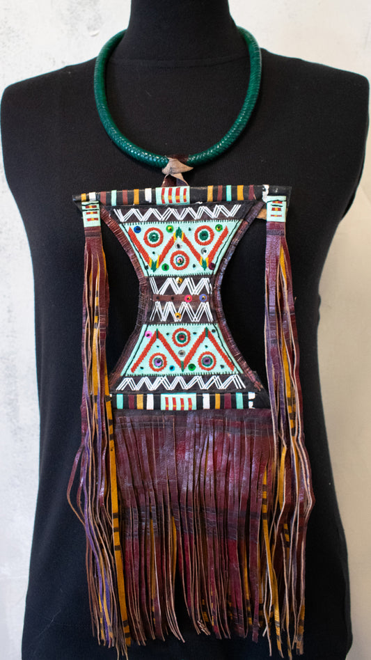 Leather Bag Pendant