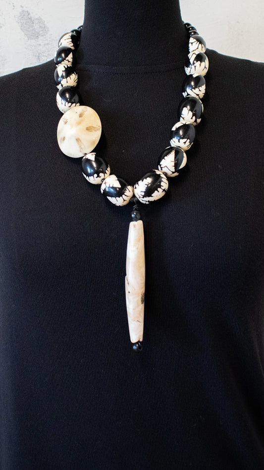 Naga Shell Pendant Necklace