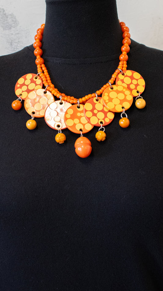 Antique Bakelite Necklace