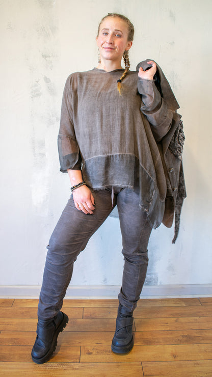 T-shirt Manic Lunga  (Multiple Colors)