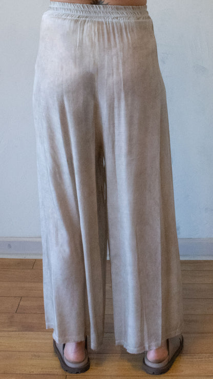 Wide Leg Drape Trouser (Multiple Colors)