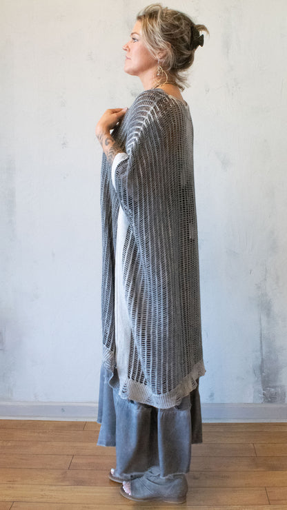 Long Mesh Sweater (Multiple Colors)