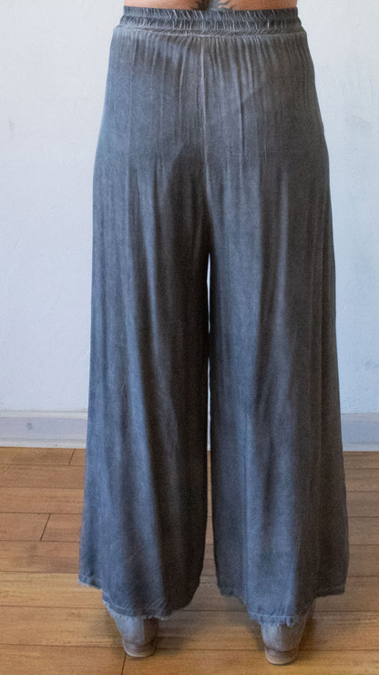 Wide Leg Drape Trouser (Multiple Colors)