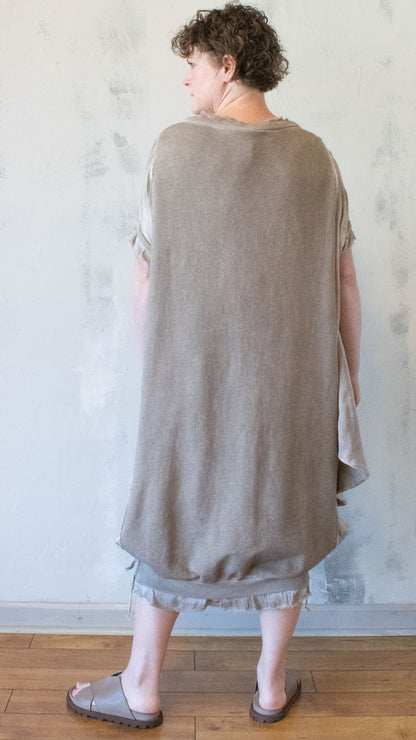 Terry Dress in Cinnamon