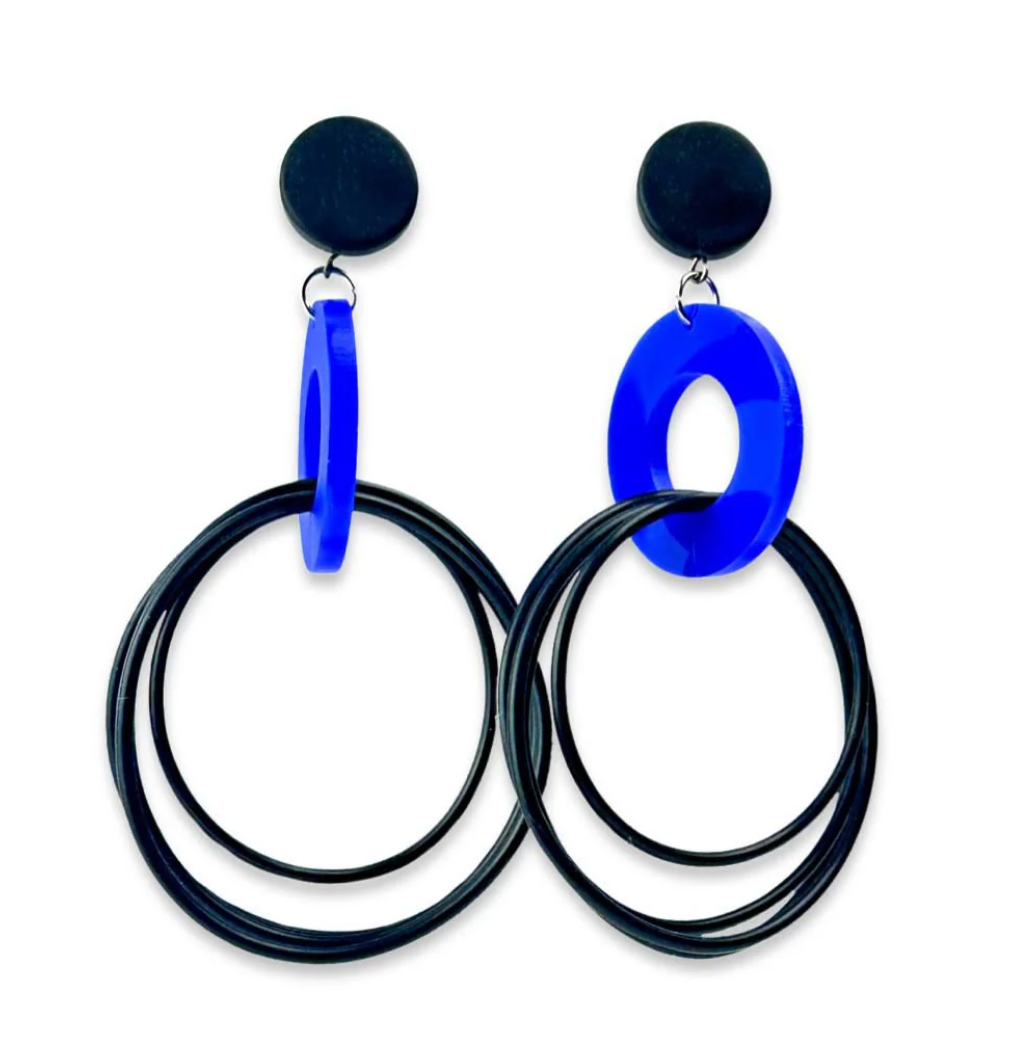 Rubber Rings Earring (Multiple Colors)