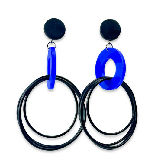Rubber Rings Earring (4 Colors)