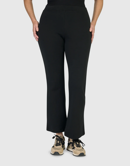 Terry Kick Flare Slim Pant