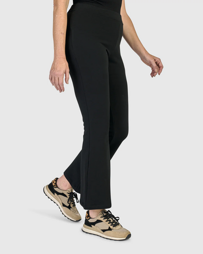 Terry Kick Flare Slim Pant