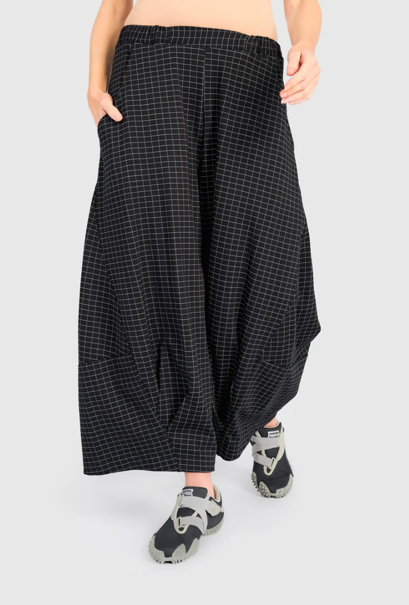 Urban Skog Pant in Grid