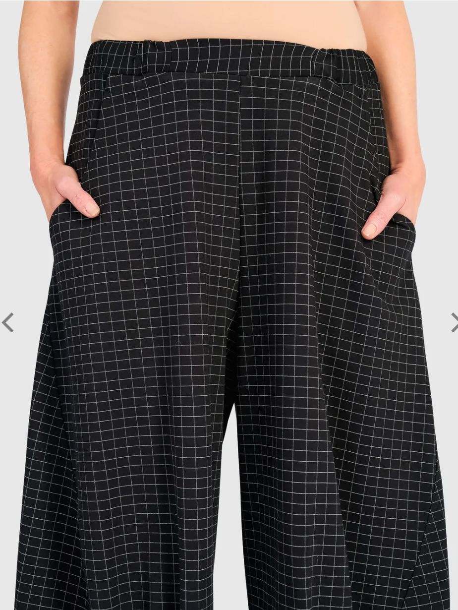 Urban Skog Pant in Grid