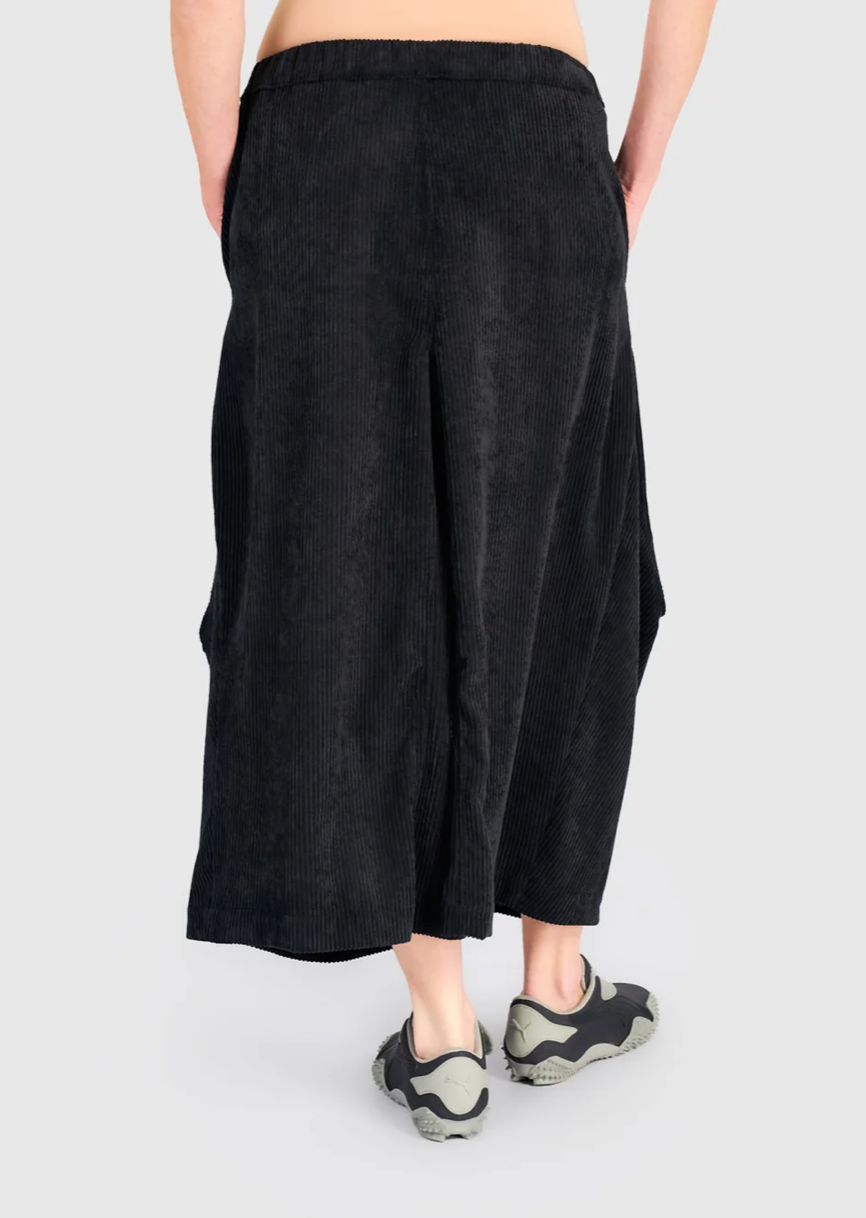 Corduroy Pants in Black