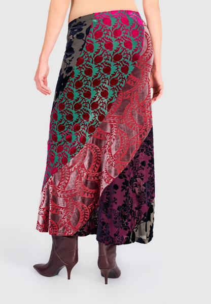Reliquary Slim Skirt in Regal