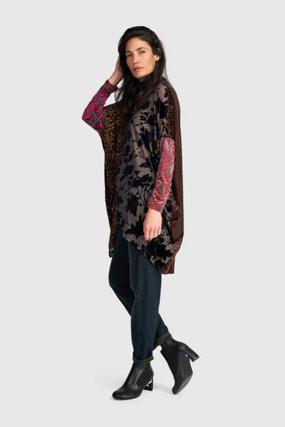 Regal Cut Velvet Top
