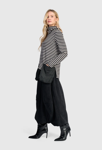 Urban Vik Pocket Turtleneck in Stripe