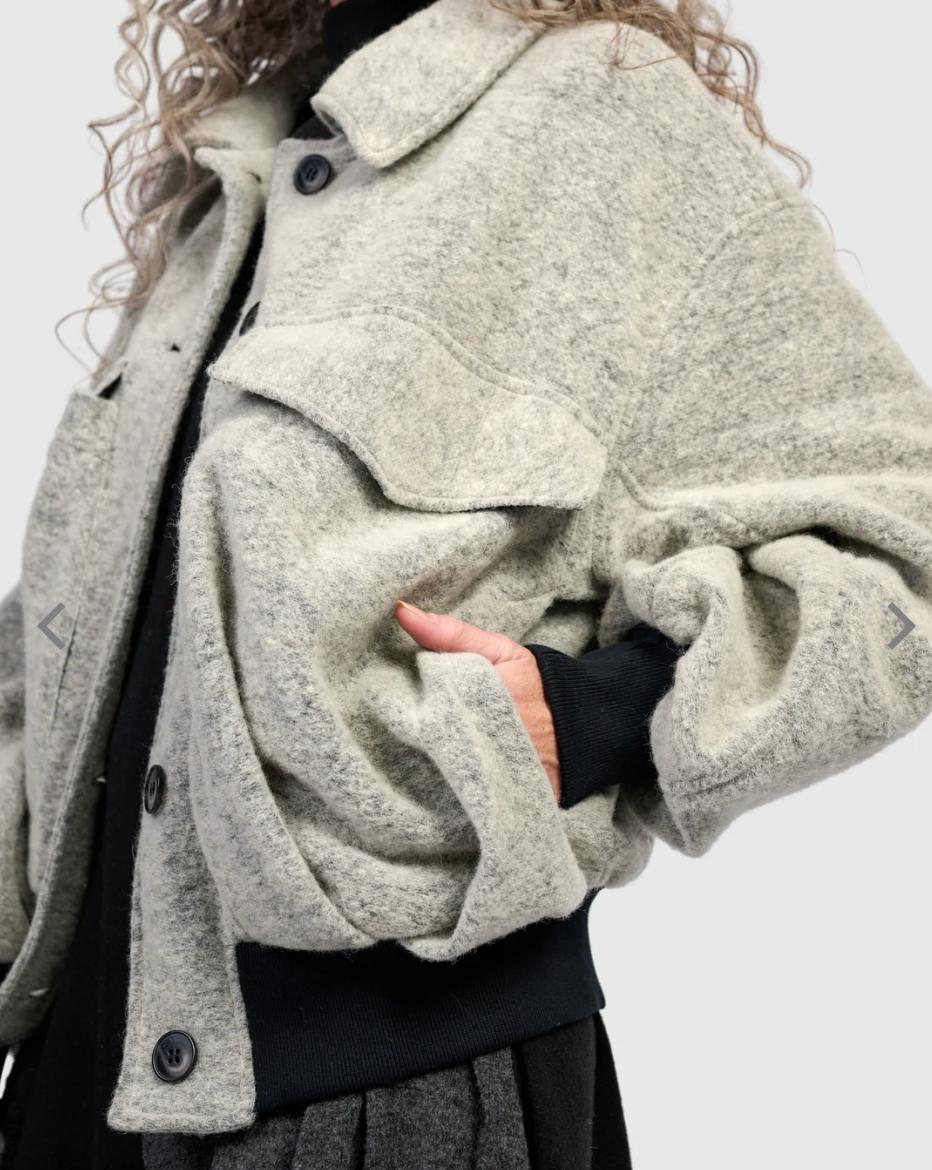 Urban Brushed Varsity Jacket