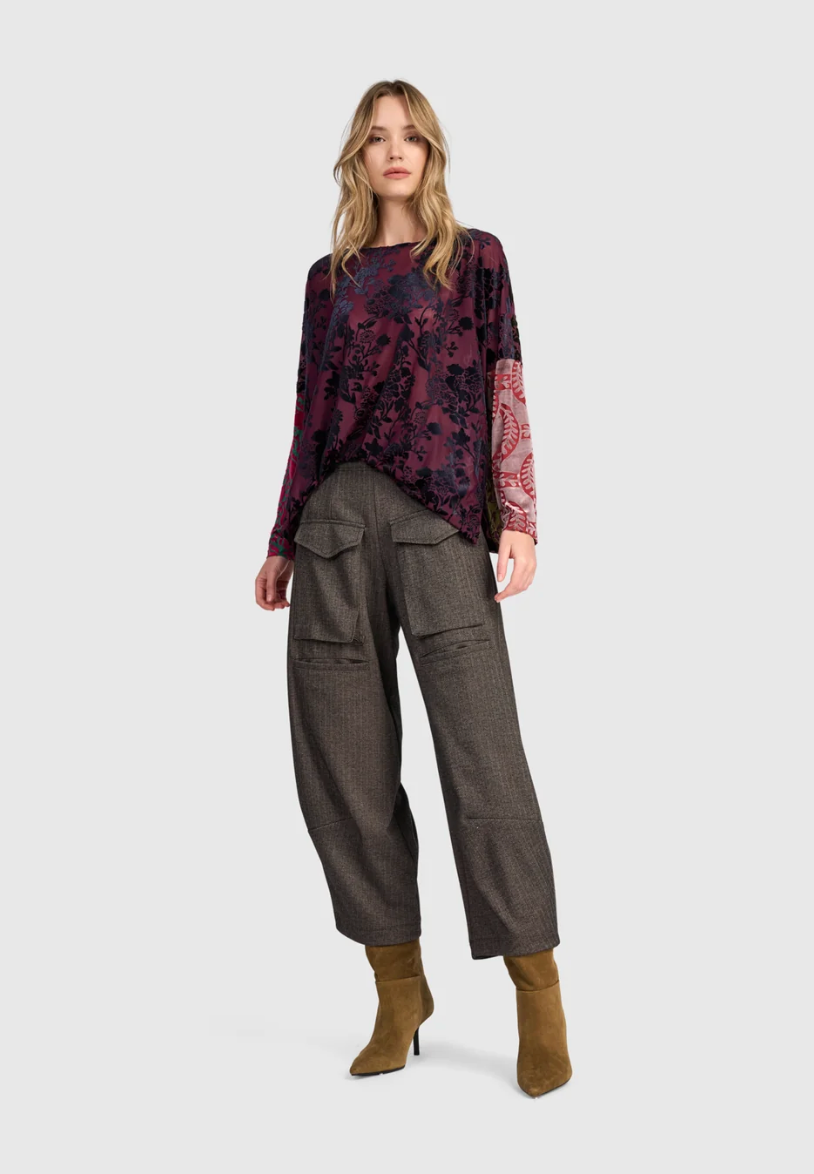 Aurelia Boxy Top in Regal