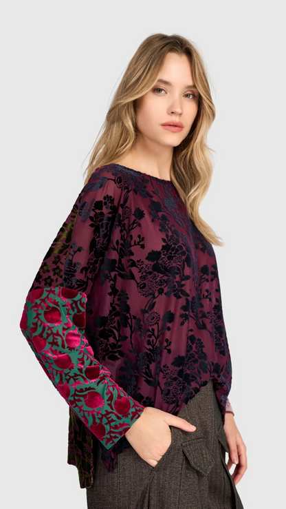 Aurelia Boxy Top in Regal