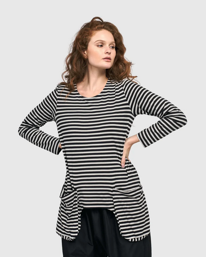 Nova Stripe Top