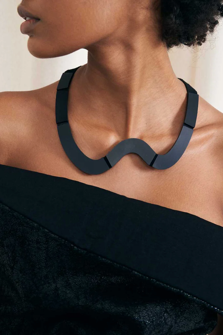 Abstraction Round Necklace
