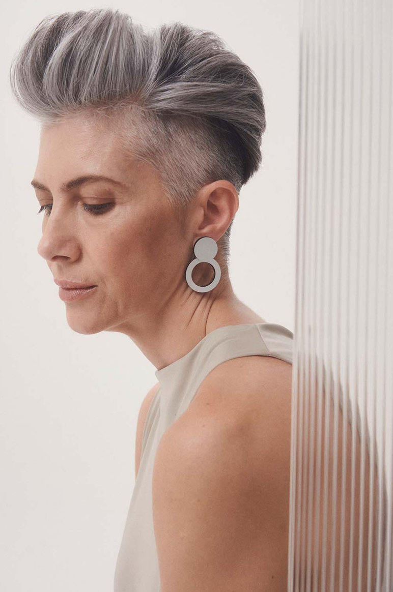 Abstraction Circles Earrings