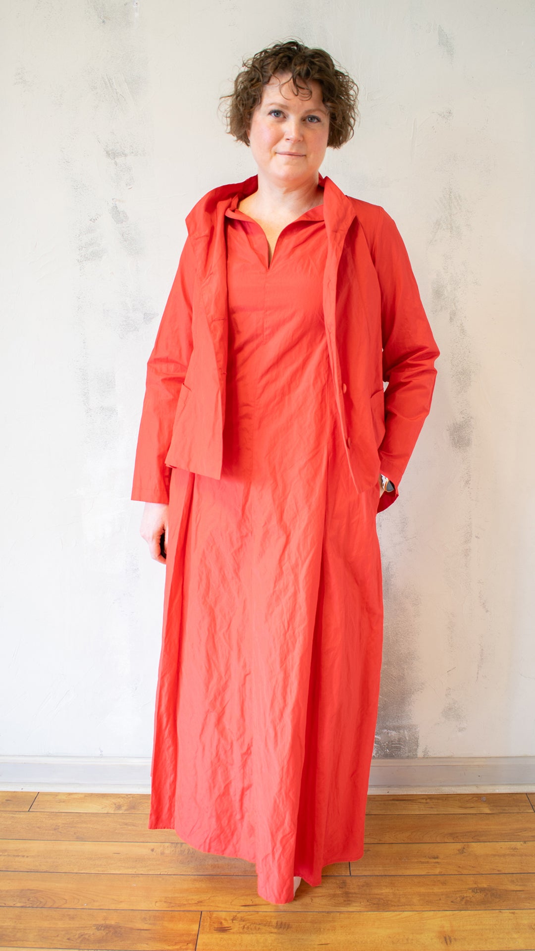 Tokyo Jacket in Ruby