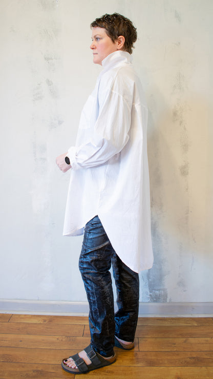 Long Boyfriend Button Down