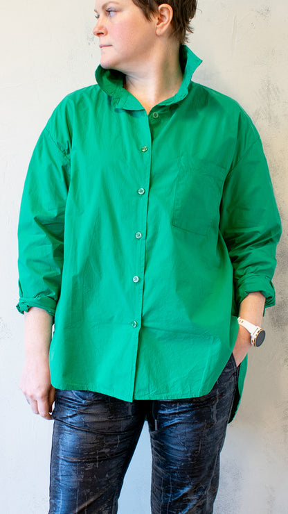 Short Boyfriend Button Down (Multiple Colors)