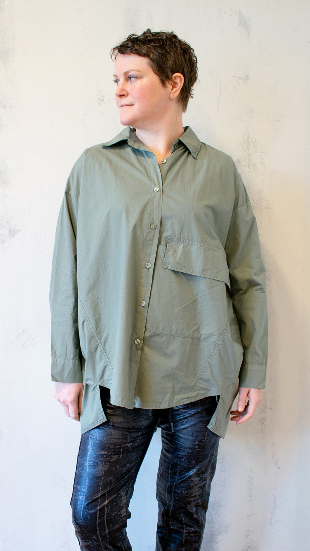 Big Pocket Boyfriend Top (Multiple Colors)