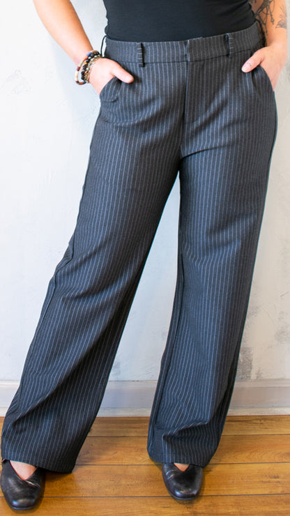 Stripe Straight Leg Pant