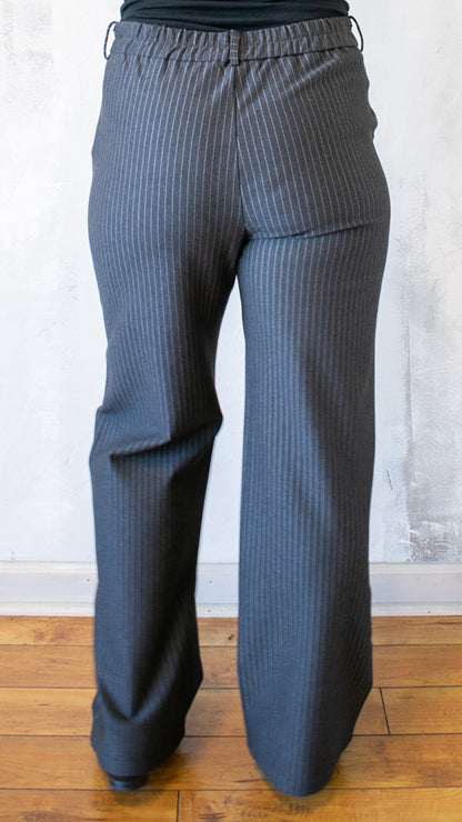 Stripe Straight Leg Pant