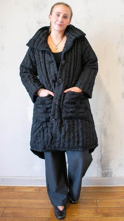 Oversized Quilted Coat