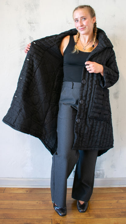 Oversized Quilted Coat