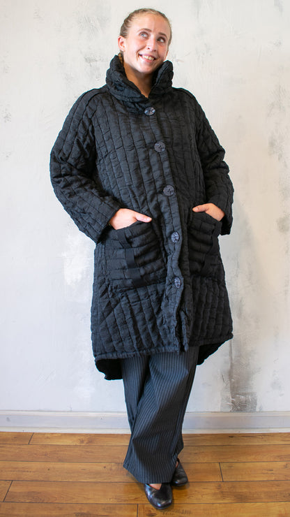 Oversized Quilted Coat