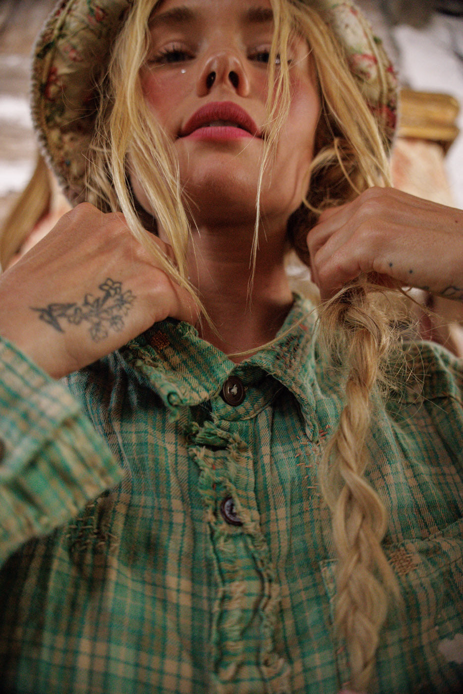 Adison Workshirt Green Chili