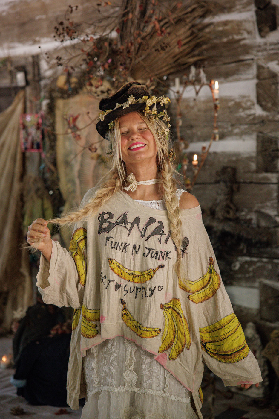 Banana Funk n Junk Hi Lo T in Nala
