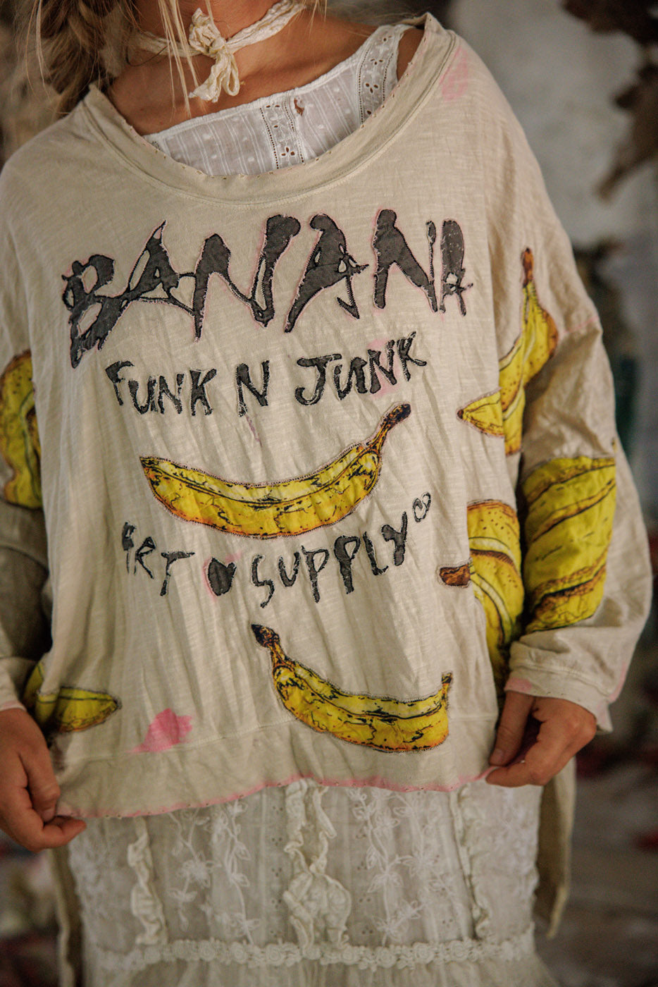 Banana Funk n Junk Hi Lo T in Nala