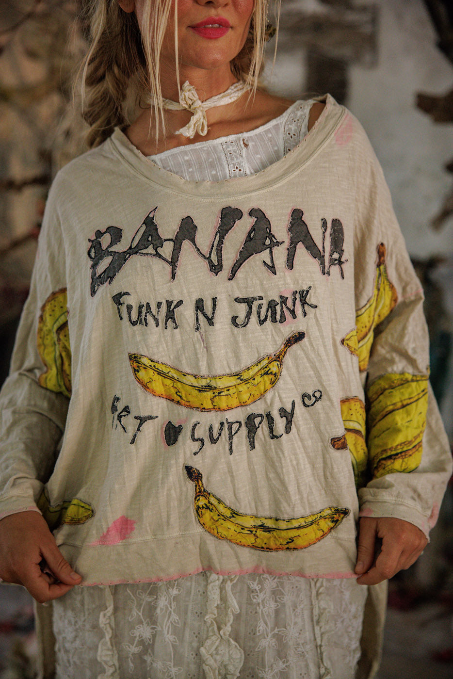 Banana Funk n Junk Hi Lo T in Nala